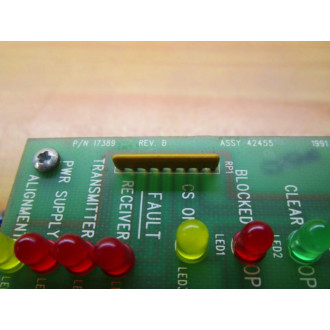 Omron 17385 PC Board - Used