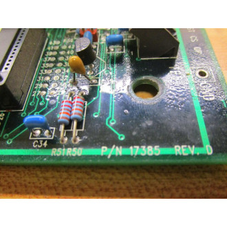 Omron 17385 PC Board - Used