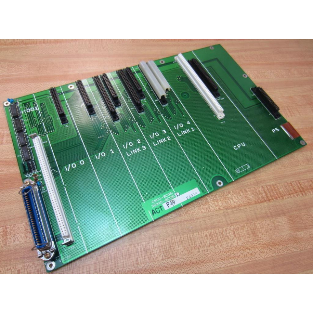 Omron 3G2A5-BC051 5-Slot CPU Rack C500-BC051 - Used