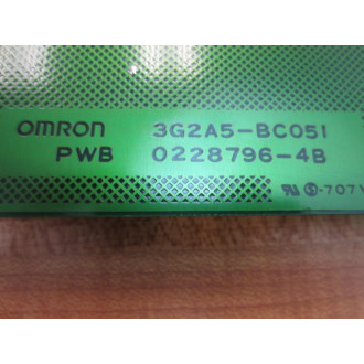 Omron 3G2A5-BC051 5-Slot CPU Rack C500-BC051 - Used
