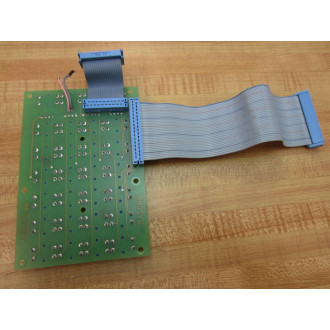 Prosys 44078-06B Circuit Board 4407806B W2 Ribbon Cables - Used