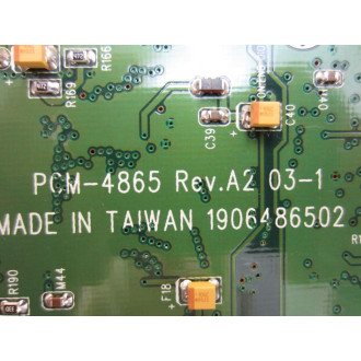Advantech PCM-4865 Main Board 1906486502 - Used