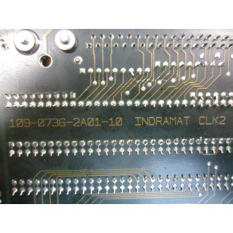 Indramat 109-0736-2B01-10 CLK2 Board 109-0736-2A01-10 - Parts Only