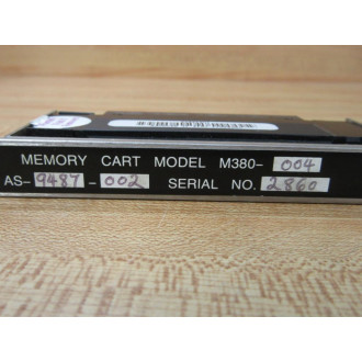 Schneider Modicon AS-9487-002 Module Memory AS9487002 - Used