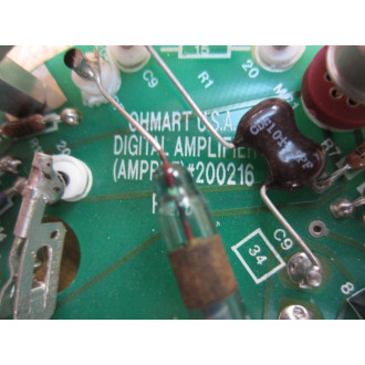 Ohmart AMPRDF-200216 Digital Amplifier  AMPRDF200216 1 Wire Lead - Used