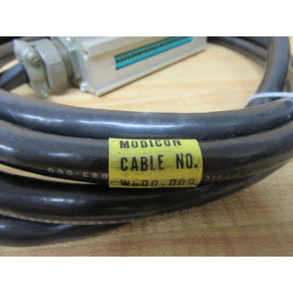Modicon W600-009 CPU To Channel One Cable AS-W600-009 - New No Box