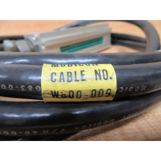 Modicon W600-009 CPU To Channel One Cable AS-W600-009 - New No Box