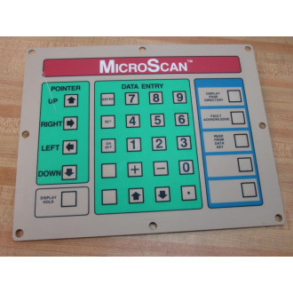 Valmark GT6378 MicroScan Keypad Control Board - Used