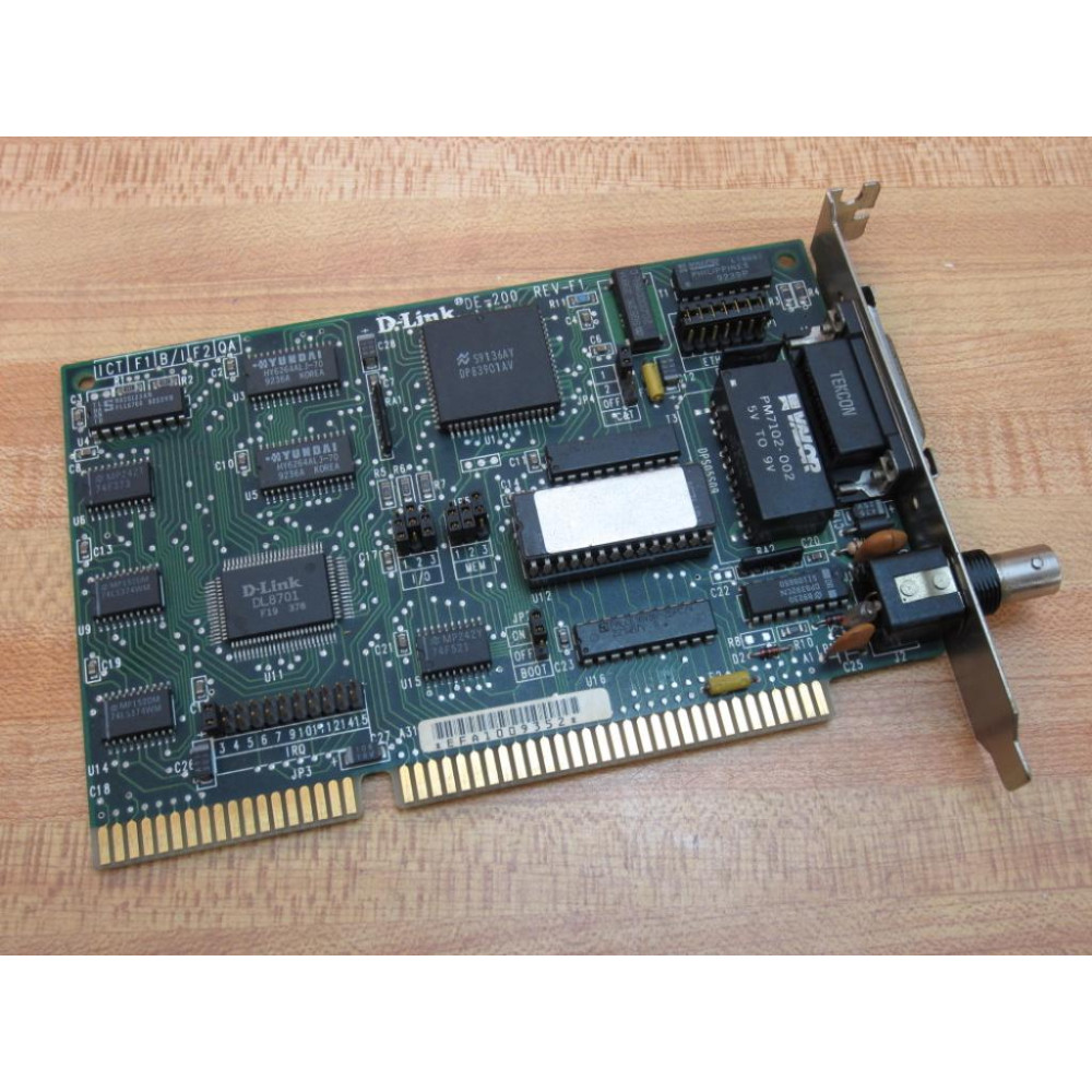 D-Link DE-200 Network Card DE200 Rev. F1 - Used