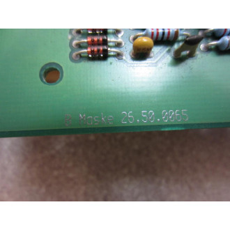 Sieb & Meyer 26.50.0065 Circuit Board 26500065 - Used