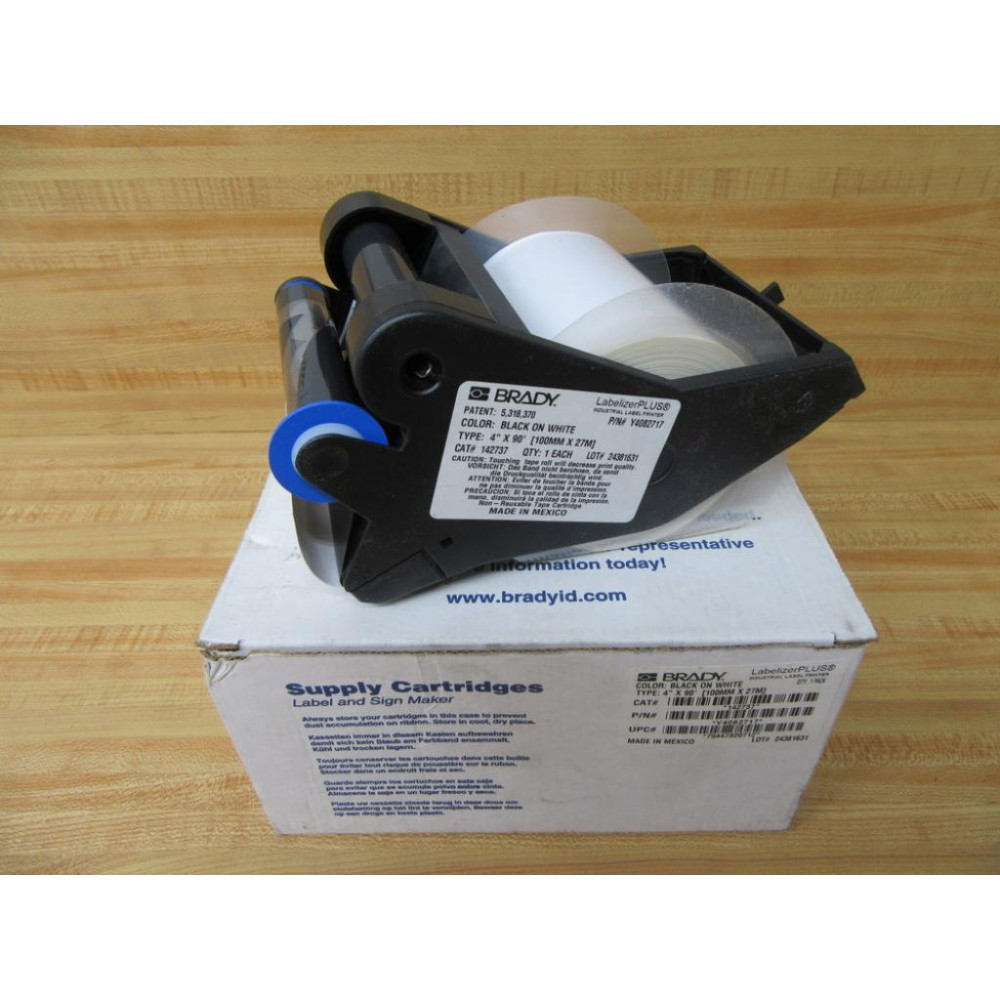 Brady 142737 Labelizer Plus Cartridge Y4082717