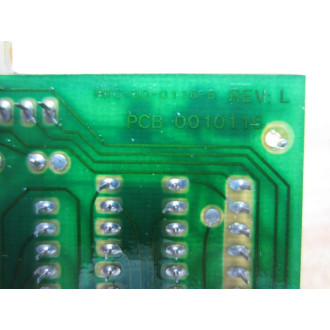Micro Motion FMC-00-0116-B Drive Board FMC000116B Rev.L - Used