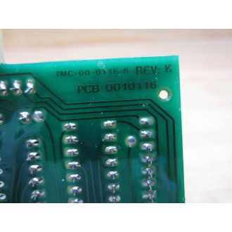 Micro Motion FMC-00-0116-B Drive Board FMC000116B Rev.K - Used