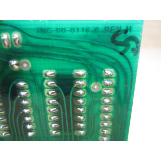 Micro Motion FMC-00-0116-B Drive Board FMC000116B Rev.H - Used