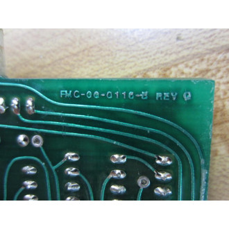 Micro Motion FMC-00-0116-B Drive Board FMC000116B Rev.Q - Used