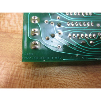 Micro Motion FMC-00-0116-B Drive Board FMC000116B Rev.G - Used