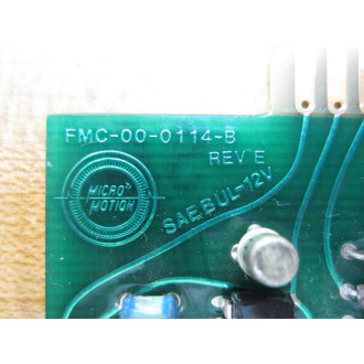 Micro Motion FMC-00-0114-B Frequency Board FMC-00-0114-A Rev.E - Used