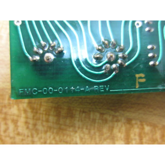 Micro Motion FMC-00-0114-B Frequency Board FMC-00-0114-A Rev.E - Used
