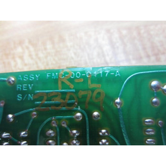 Micro Motion FMC-00-0117-B Signal Board FMC-00-0117-A Rev.H - Used