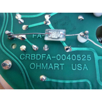 Ohmart AMRPFA-0040473 Amplifier Control Board CRBDFA-0040525 - Used