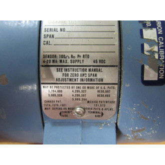 Rosemount 0444RL1U1A1E5 Temperature Transmitter - Used