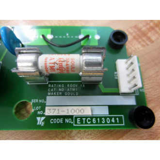Yaskawa YPCT31097-1-2 Chopper Board ETC613041 - Used