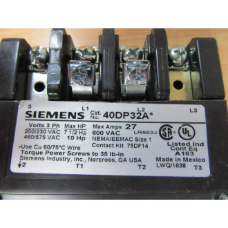Siemens 40DP32AS Starter - New No Box
