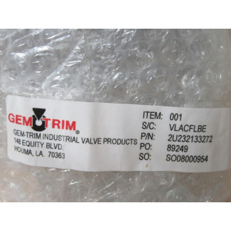 Fisher 2U232133272 Valve Cartridge