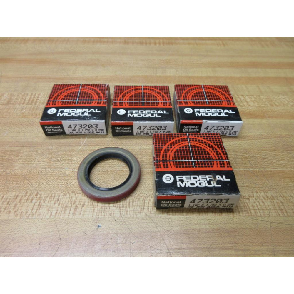 NationalFederal MogulTimken 473203 Oil Seal (Pack of 4) NationalFederal MogulTimken 473203 Oil Seal (Pack of 4)