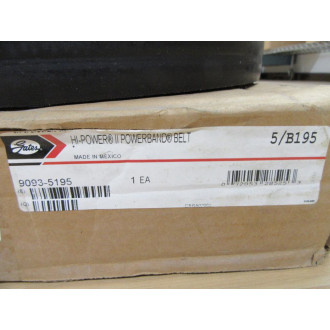 Gates 9093-5195 Power Band V Belt 90935195