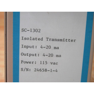 Rochester Instrument Systems SC-1302 Isolated Transmitter SC1302 - New No Box