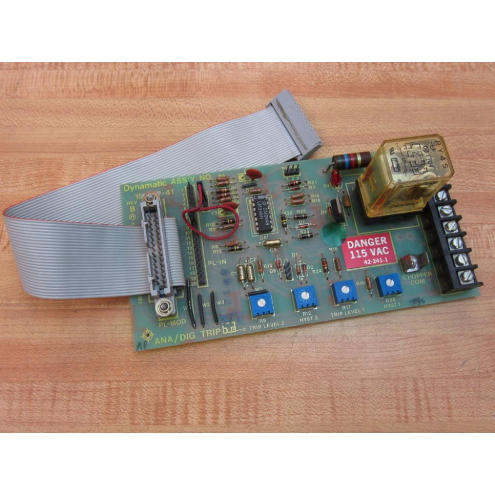 Dynamatic 15-242-41 AnaDig Trip Board 1524241 - Used