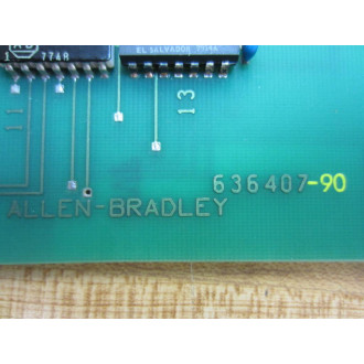 Allen Bradley 636407-90 Input Board 63640790 - Used