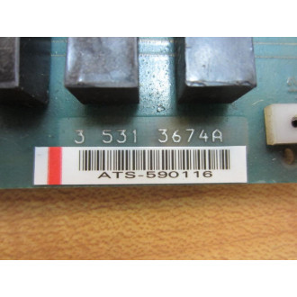 Milacron 3-531-3674A Tape Reader Interface Board 35313674A Rev AC - Used