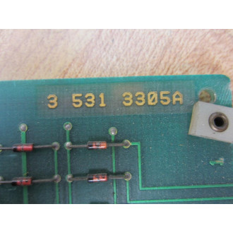 Milacron 3-531-3305A Circuit Board 35313305A Rev.B - Used