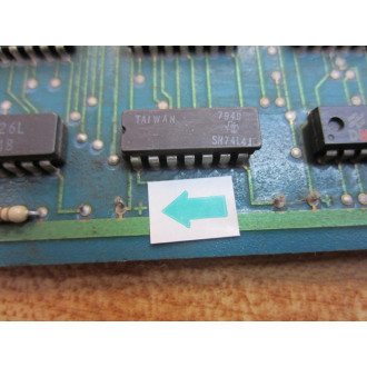 Milacron 3-531-3305A Circuit Board 35313305A Rev.D - Parts Only
