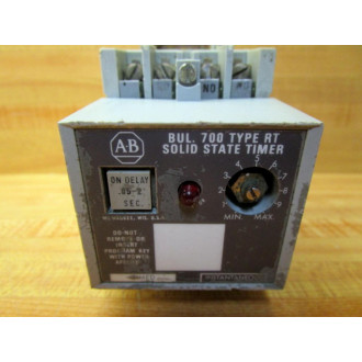 Allen Bradley 700-RT20N110A1 Solid State Timer Relay 700RT20N110A1 - Used