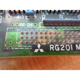 Mitsubishi RG201 Servo Amplifier Board RG201C  Non-Refundable - Parts Only