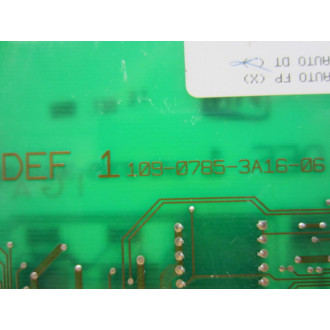 Indramat 109-0785-3B16-06 DEF 1 Board 109-0785-3A16-06 - Used