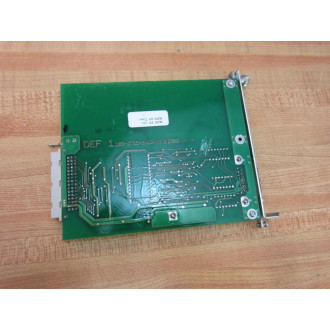 Indramat 109-0785-3B16-06 DEF 1 Board 109-0785-3A16-06 - Used