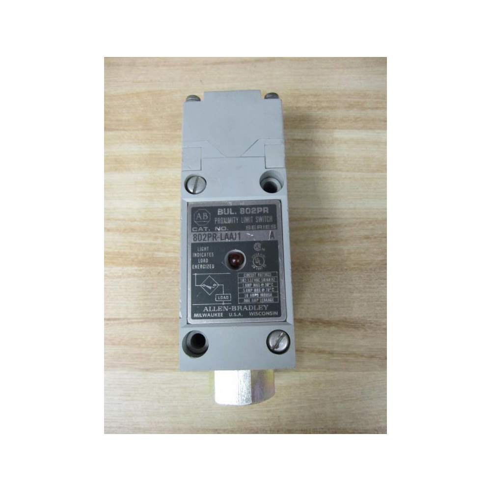 Allen Bradley 802PR-LAAJ1 Proximity Limit Switch 802PRLAAJ1 - New No Box
