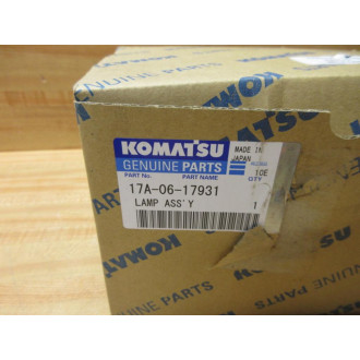 Komatsu 17A-06-17931 Lamp Assembly 17A0617931