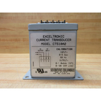 Scientific Columbus Ametek CT510A2 Current Transducer  CT-510-A2 - Used