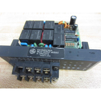 General Electric IC610MDL180A 8-Pt  Relay Output Module - Used