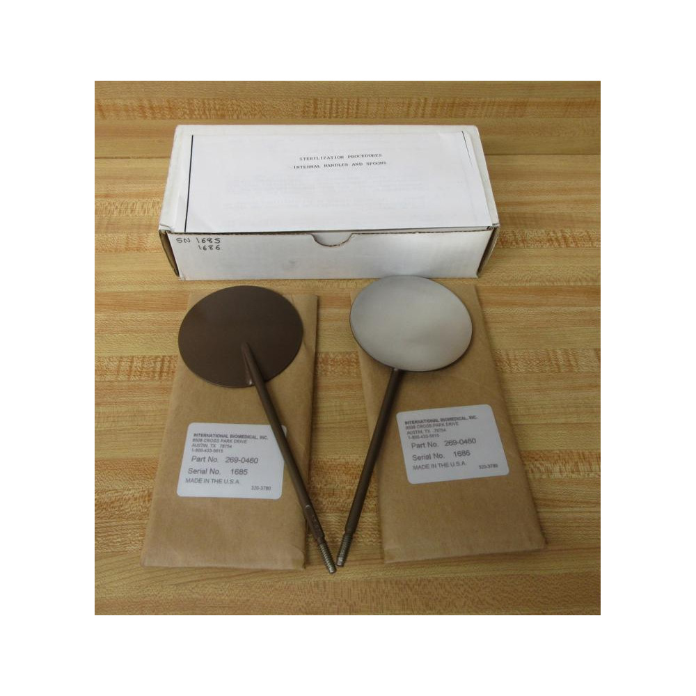 International Biomedical 269-0460 Internal Spoon (Pack of 2)