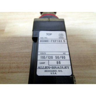 Allen Bradley 800MR-FXP16RA Pushbutton 800MRFXP16RA