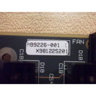 Xycom 99226-001 7-Slot Backplane Board 99226001 - Used