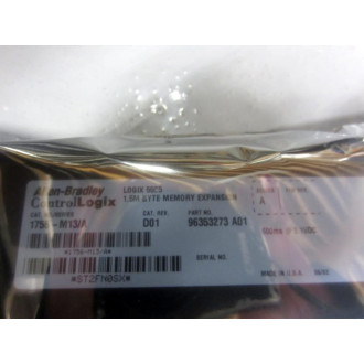 Allen Bradley 1756-L55 ProcessorMemory Module 1756-M13A Rev.D01 Memory - New No Box