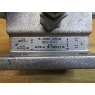 Tyco M4TVIS-4 Flow Control - New No Box