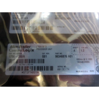 Allen Bradley 1756-L55 ProcessorMemory Module 1756-M13A Rev.D01 Memory - New No Box